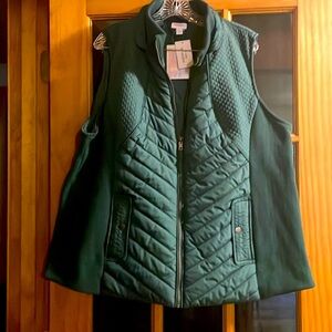 Lu la roe two XL hunter green vest